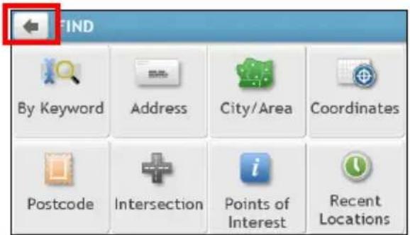 FIND By Keyword Address City/Area Coordinates Postcode Intersection Points of Interest Recent Locations