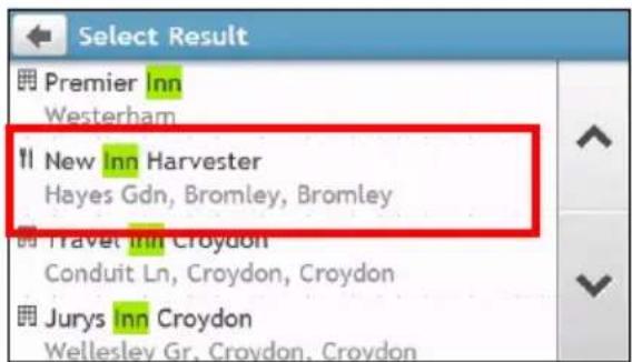 Select Result Premier Inn Westerham New Inn Harvester Hayes Gdn, Bromley, Bromley Travel Inn Croydon Conduit Ln, Croydon, Croydon Jurys Inn Croydon Wellesley Gr, Croydon, Croydon