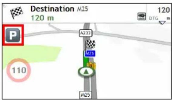 Destination M25 120 m A233 A25 A25 110 DTG