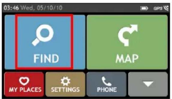 03:46 Wed, 05/10/10 FIND MAP MY PLACES SETTINGS PHONE