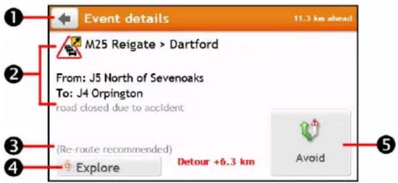 Event details 11.3 km ahead M25 Reigate > Dartford From: J5 North of Sevenoaks To: J4 Orpington road closed due to accident (Re-route recommended) Explore Detour +6.3 km Avoid