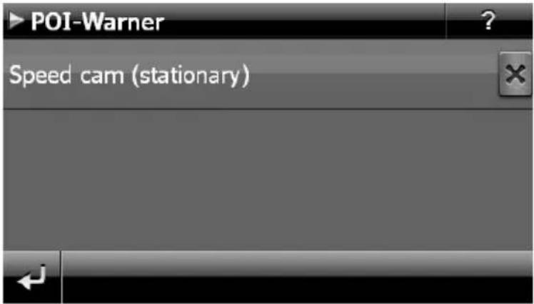 POI-Warner Speed cam (stationary)