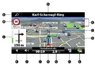 FALK Neo 550 - Navigation view - 1