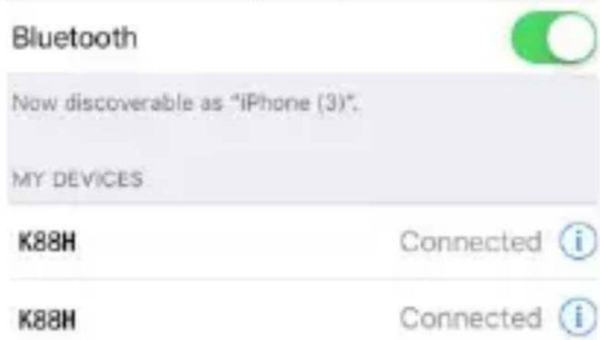Overmax Touch 2.5 - Łączenie zegarka z urządzeniem iOS: - 1