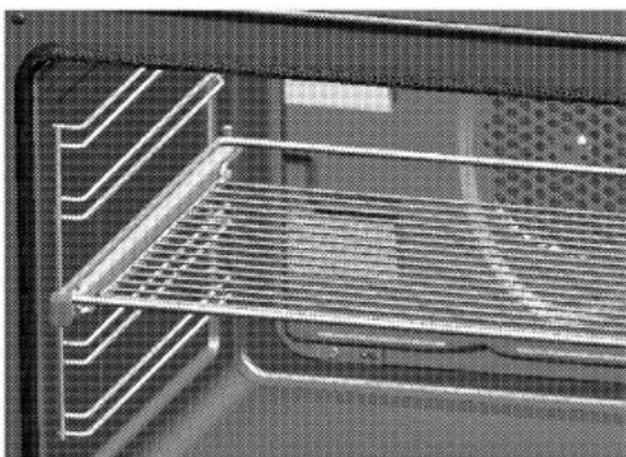 GRUNDIG GEHM 34200 X - Gitterrost und Backblech richtig in die Teleskopeinschübe einschieben - 2