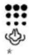 GRUNDIG GEHM 34200 X - Display symbols: - 1
