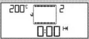 200°C 2 0:00