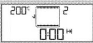 200°C 2 0:00