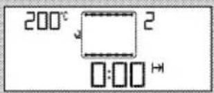 200°C 2 0:00