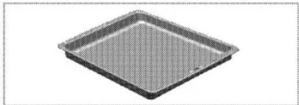 GRUNDIG GEHM 34200 X - Oven tray - 1