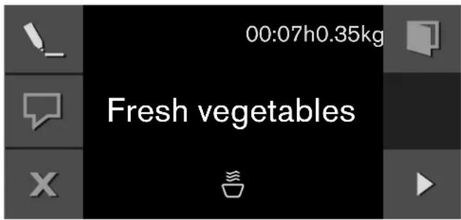 00:07h0.35kg Fresh vegetables