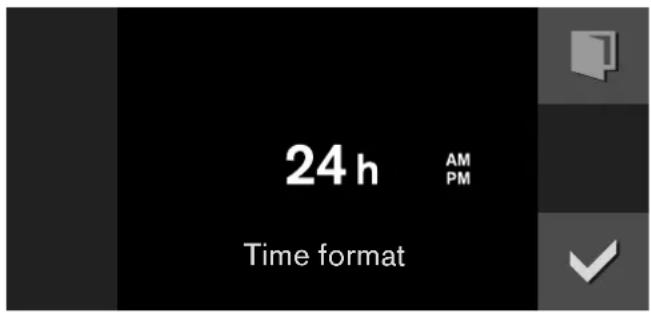 24 h AM PM Time format