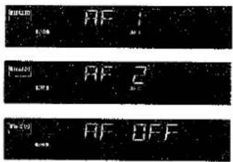 RF 1 Medium RF 2 Low RF OFF