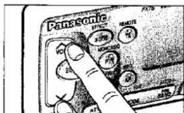 Panasonic EFFECT 300Hz MOLEC50 VO 400 ATT REMOTE 700 1000 2000 3000 4000 5000 6000 7000