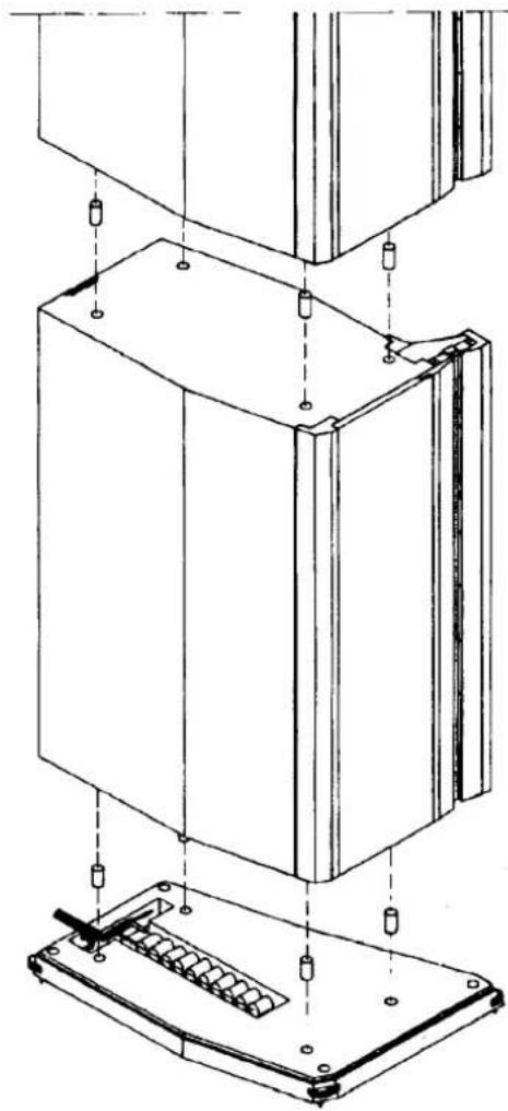 Dali MEGALINE - Installing loudspeakers and crossover - 2