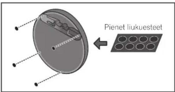 Pienet liukuesteet