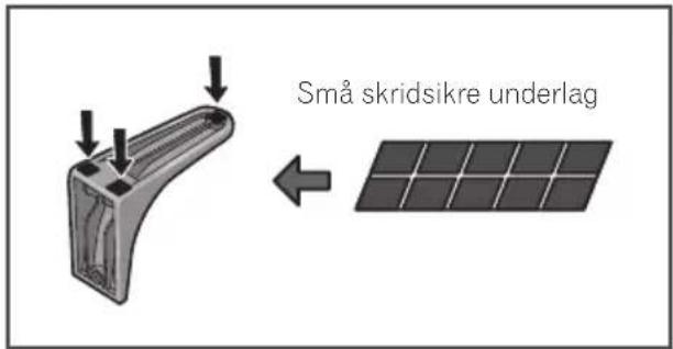 Små skridsikre underlag