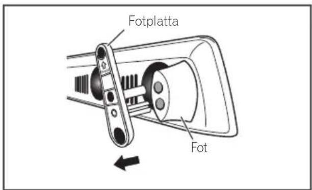 Fotplatta Fot