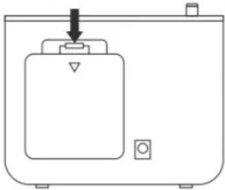 Soundmaster DAB300 - Einlegen der Batterien - 1