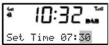 10:32 Set Time 07:30