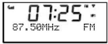" 07:25" 87.50MHz FM