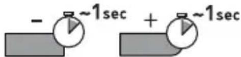 - ~1sec + ~1sec