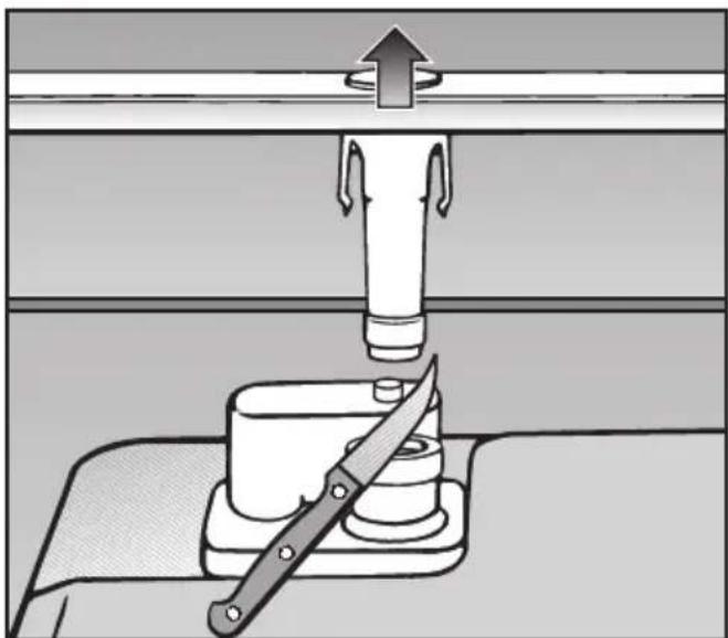 MIELE G 5585 SCVi XXL - Venting the drainage system - 1