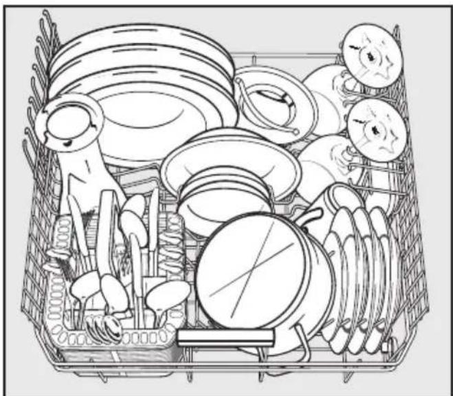 MIELE G 5585 SCVi XXL - Lower basket - 2