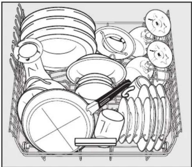 MIELE G 5585 SCVi XXL - Lower basket - 1