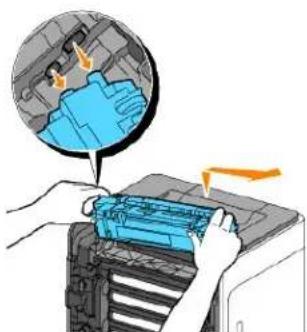 DELL 1320c - Udtagning af den brugte fuser - 3