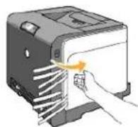 DELL 1320c - Installation af tonerpatroner - 1