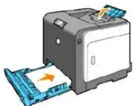 DELL 1320c - Udtagning af den brugte separatorvalse fra Bakke 1 - 6
