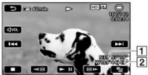 SONY HDR-TG7 - COORDINATES - 2