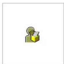 Simple icon of a yellow folder with a globe, no text or symbols present