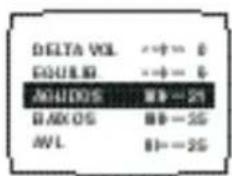DELTA VOL. ↔+ = 0 EQUIL ↔- = 0 MULDOS ■B - 21 BAX OS ■B - 25 AVL ■I - 25