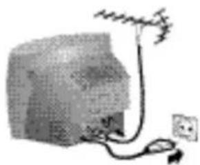 PHILIPS 21PT1354 - ① Television paikka - 1