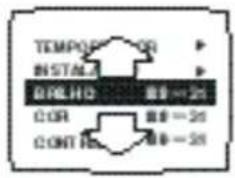PHILIPS 21PT1354 - Para regular um menu: - 4