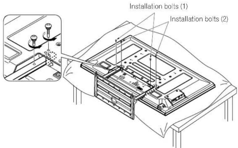 Installation bolts (1) Installation bolts (2)