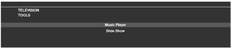 TELEVISION TOOLS Music Player Slide Show