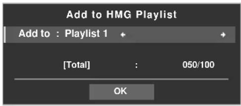Add to HMG Playlist Add to : Playlist 1 [Total] : 050/100 OK