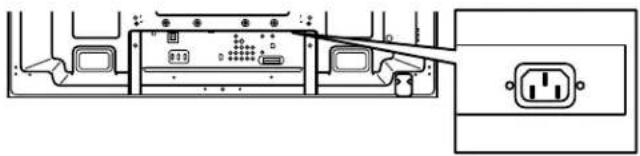 PIONEER PRO-111FD - Connect the Power Cord to the Panel - 1