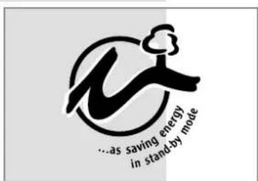 …as saving energy in stand-by mode