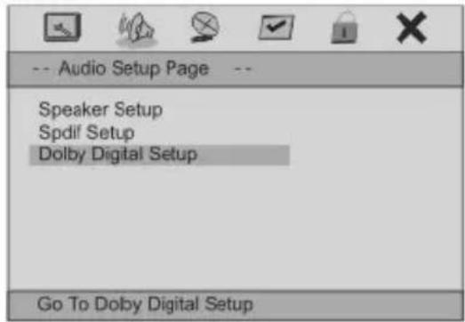 DENVER MT-761 MK2 - Dolby Digital Setup - 1