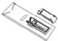 DENVER MT-761 MK2 - Insert the battery - 1