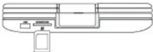 DENVER MT-1063 - Speicherkarte einstecken (SD/MMC/MS) - 1