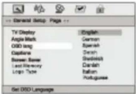DENVER MT-1063 - - OSD-Sprache - 1
