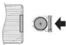Reflexion DVD1012 - Insert the battery - 2