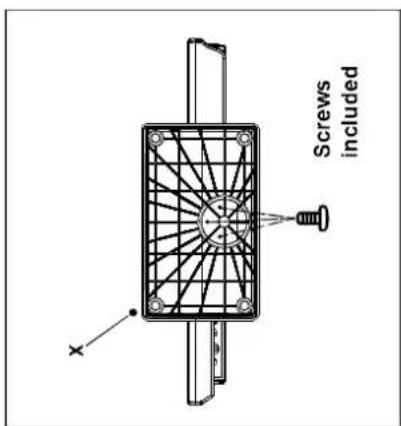 X Screws included