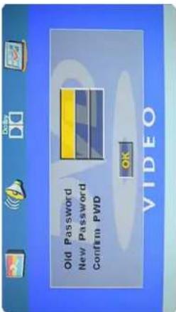 Old Password New Password Confirm PWD OK VIDEO