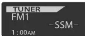 TUNER FM1 -SSM- 1 : 00AM